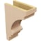 Ekena Millwork 5"W x 10"D x 15"H Classic Diane Rough Cedar Woodgrain TimberThane Corbel, Primed Tan CORUR05X10X15DIARCPR - alternate 6